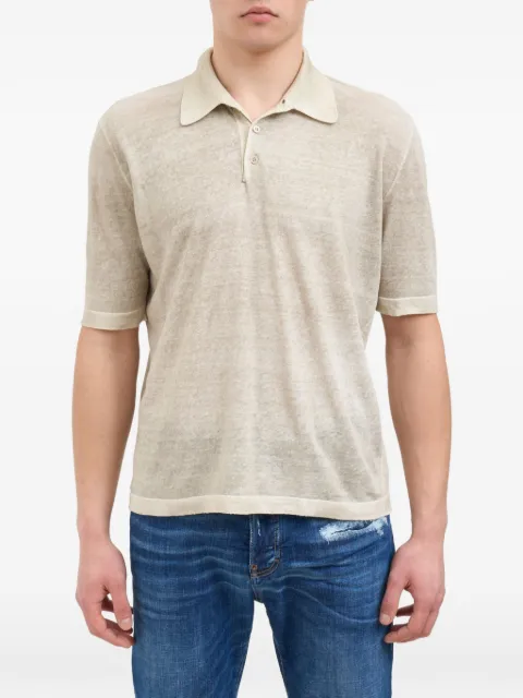 Avant Toi hand-painted polo shirt