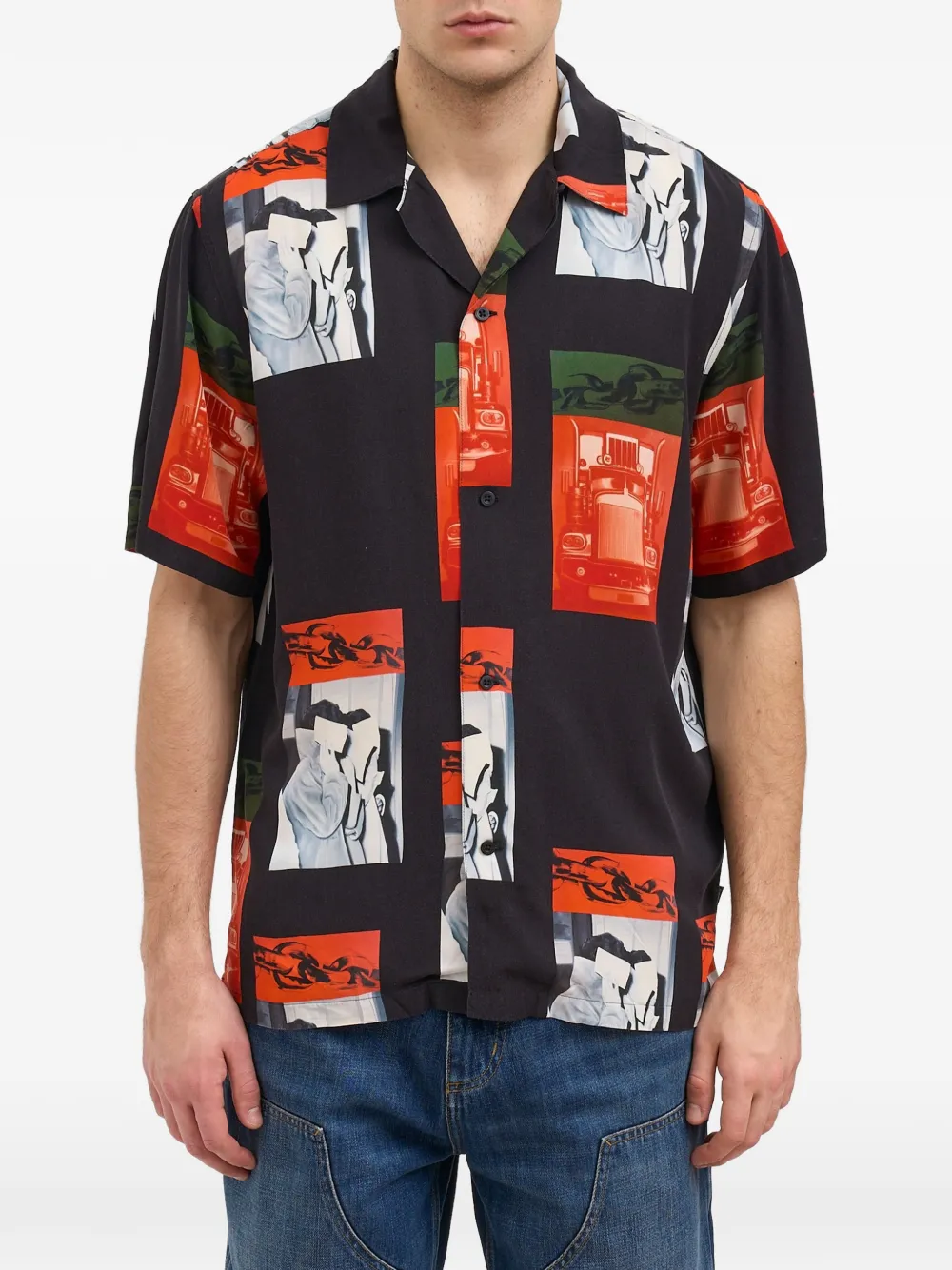 Carhartt WIP Sean Hamilton graphic-print shirt