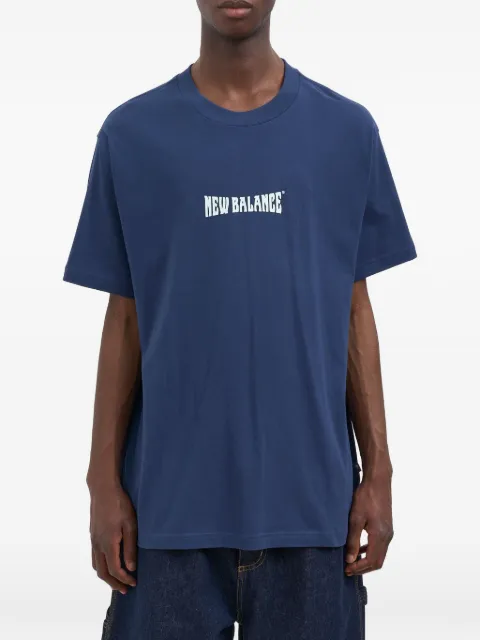 New Balance logo-print crew-neck T-shirt