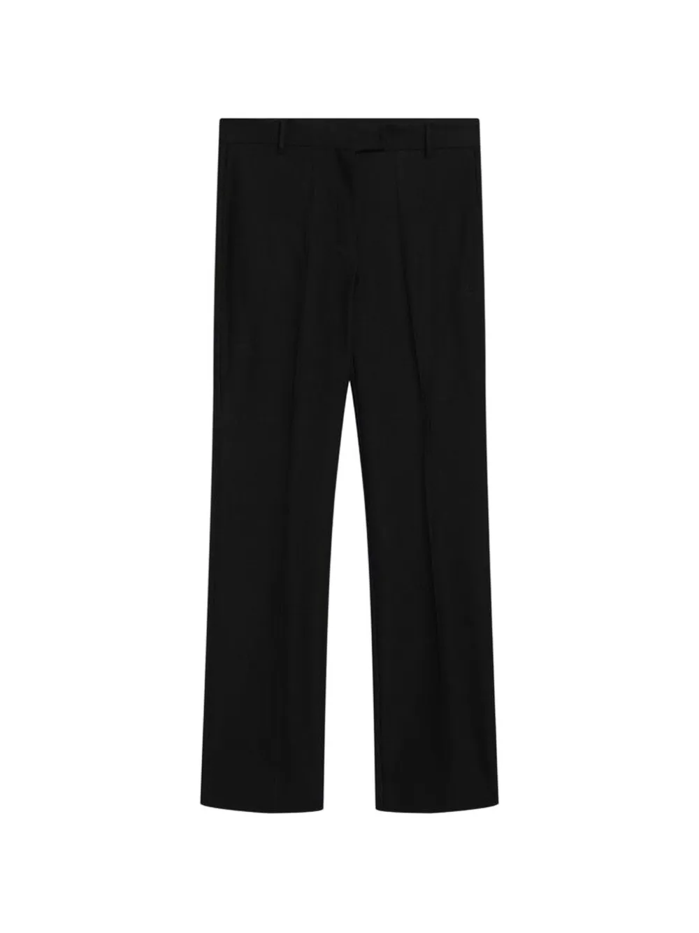 'S Max Mara pantalon droit à plis marqués - Noir 'S Max Mara pantalon droit à plis marqués - Noir
