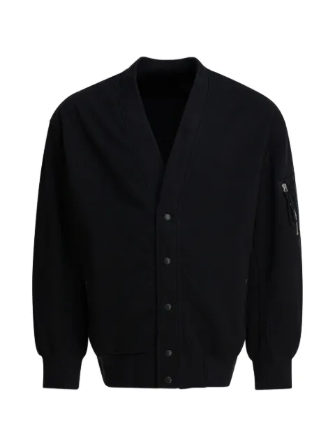 Comme des Garçons Homme Plus zip-pocket press-stud cardigan