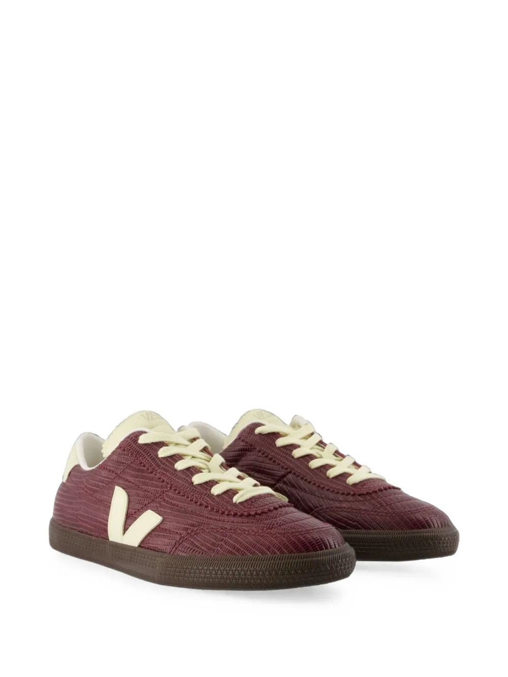 VEJA Panenka lizard-effect sneakers Rood