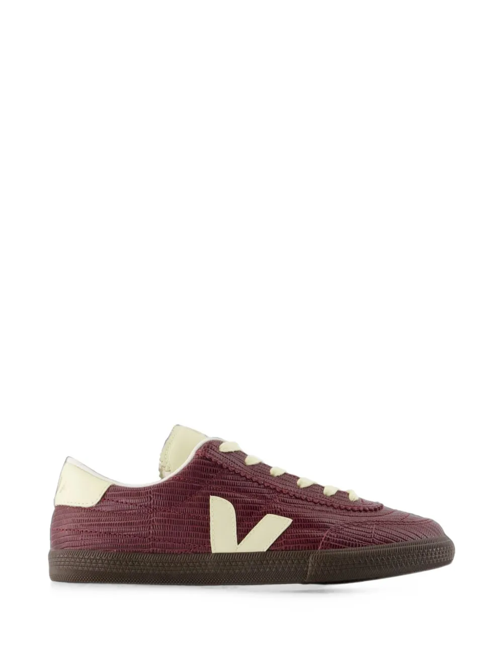 VEJA Panenka lizard-effect sneakers - Rosso