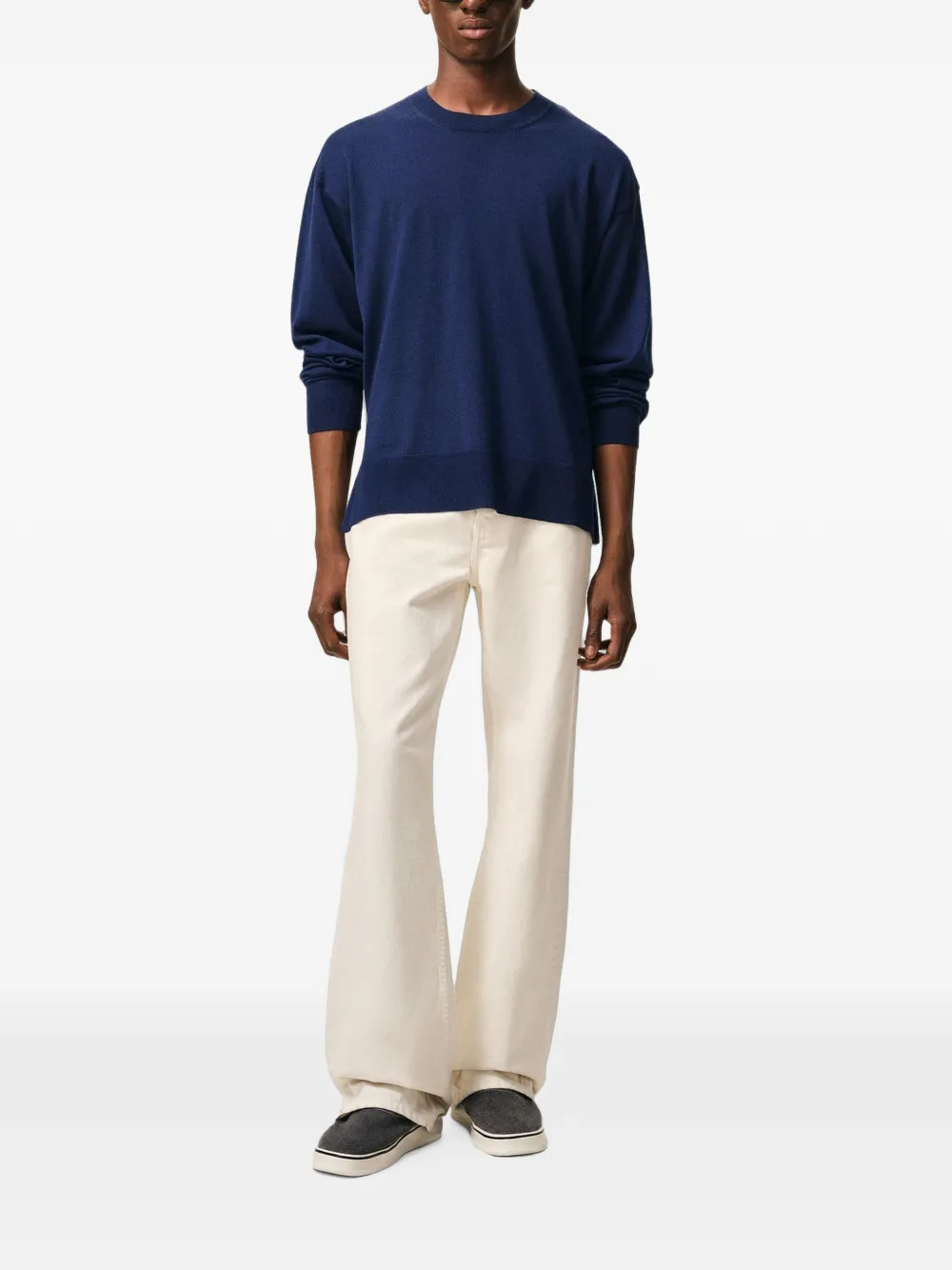 AMI Paris Ami de Coeur sweater Blauw