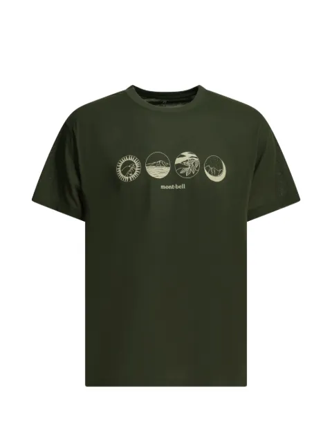 Montbell Wickron T Mountain Scenes graphic-print T-shirt