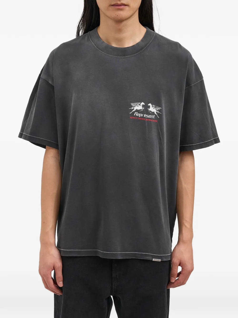 Represent 24 Hour Service graphic-print T-shirt