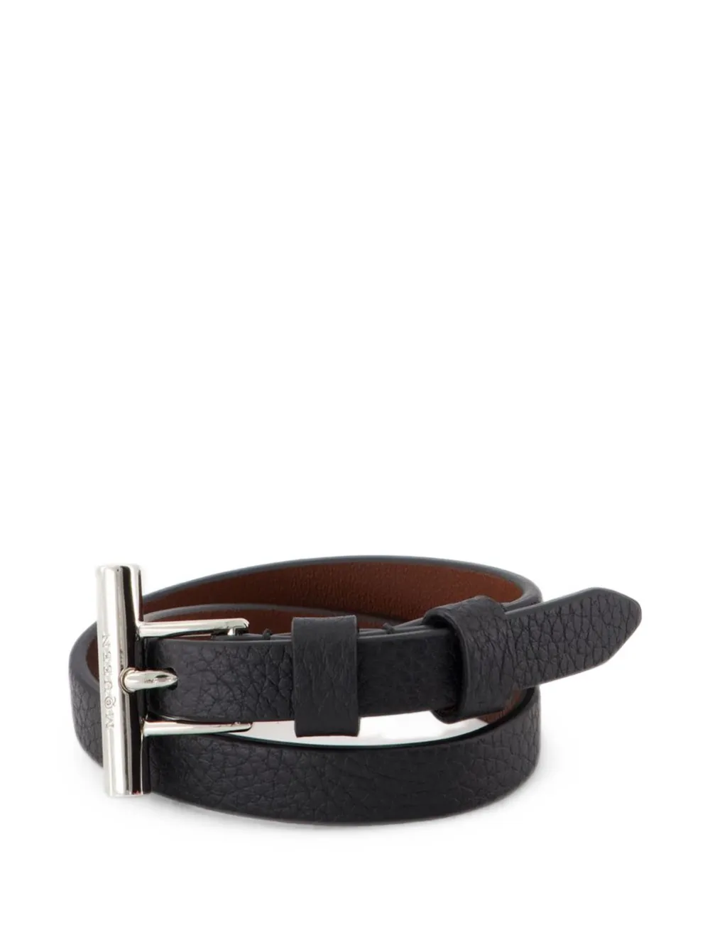 Alexander McQueen buckle-fastening wrap bracelet