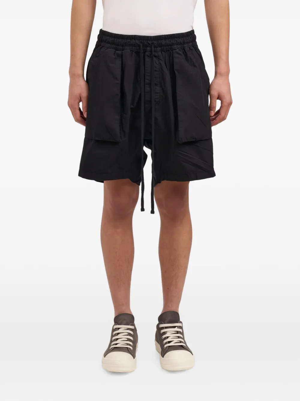 Thom Krom low-crotch drawstring shorts