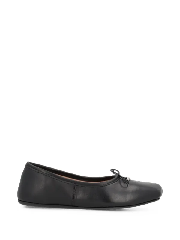 Vivienne Westwood Dancer Brigitte Ballet Flats in Black