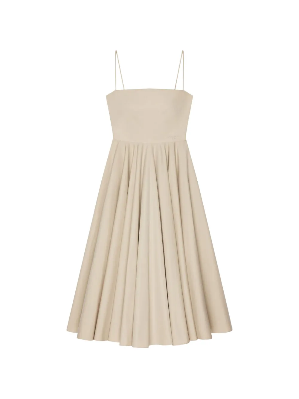 Givenchy poplin sliced dress