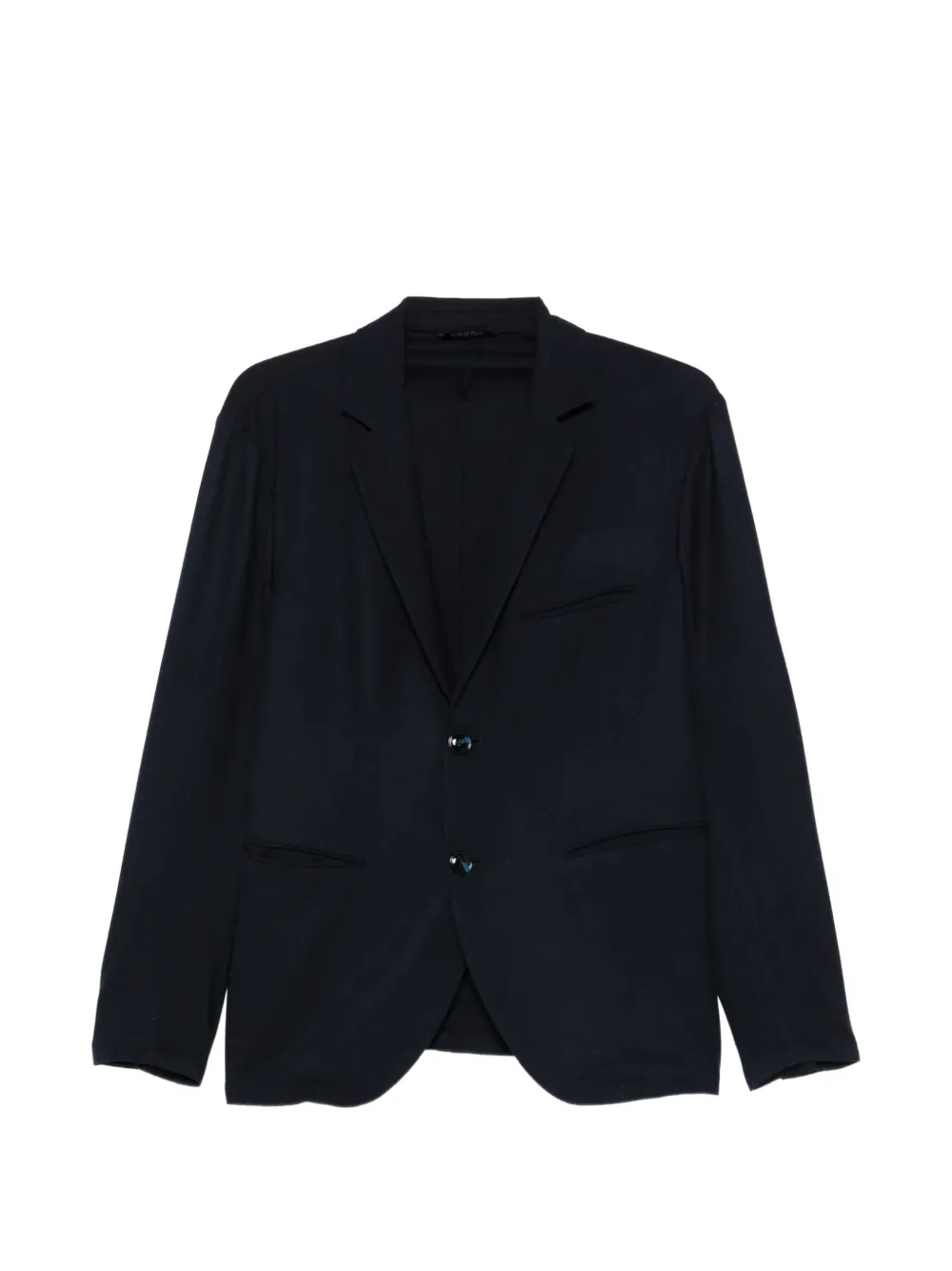 Giorgio Armani notched-lapel wool blazer
