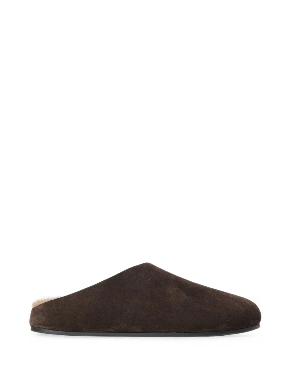 The Row claquettes Hudson - Marron The Row claquettes Hudson - Marron