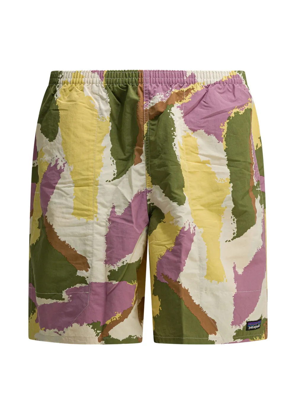 Patagonia Baggies Longs abstract-print shorts - Toni neutri
