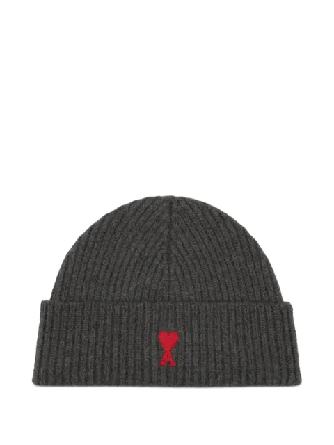 AMI Paris Ami de Coeur beanie hat