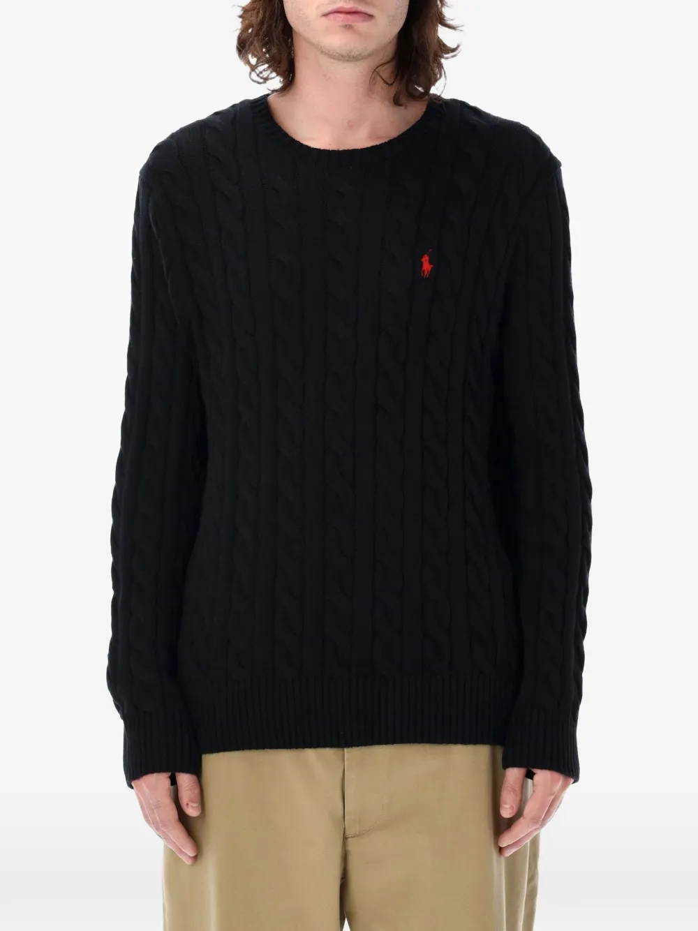 Polo Ralph Lauren cable-knit sweater - Nero