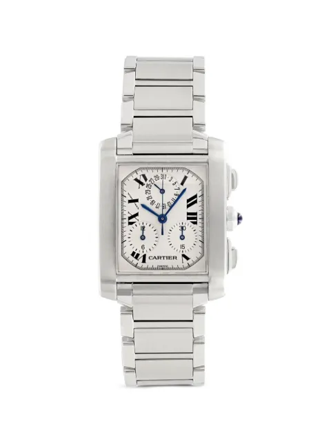 Cartier montre Tank Française Chronofactor 28 mm