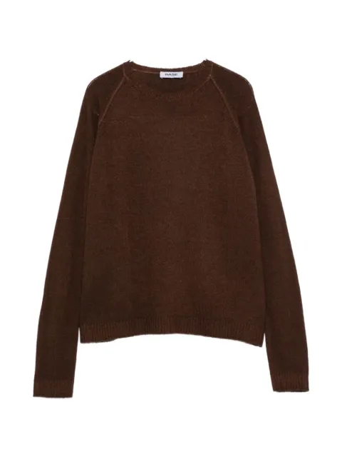 Base Milano raglan-sleeve crew-neck sweater