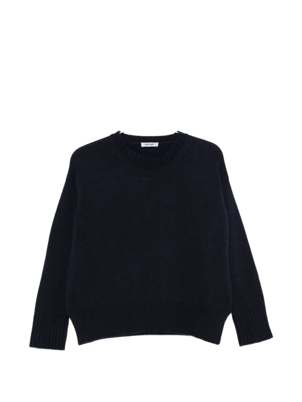 Base Milano ribbed-trim crew-neck sweater