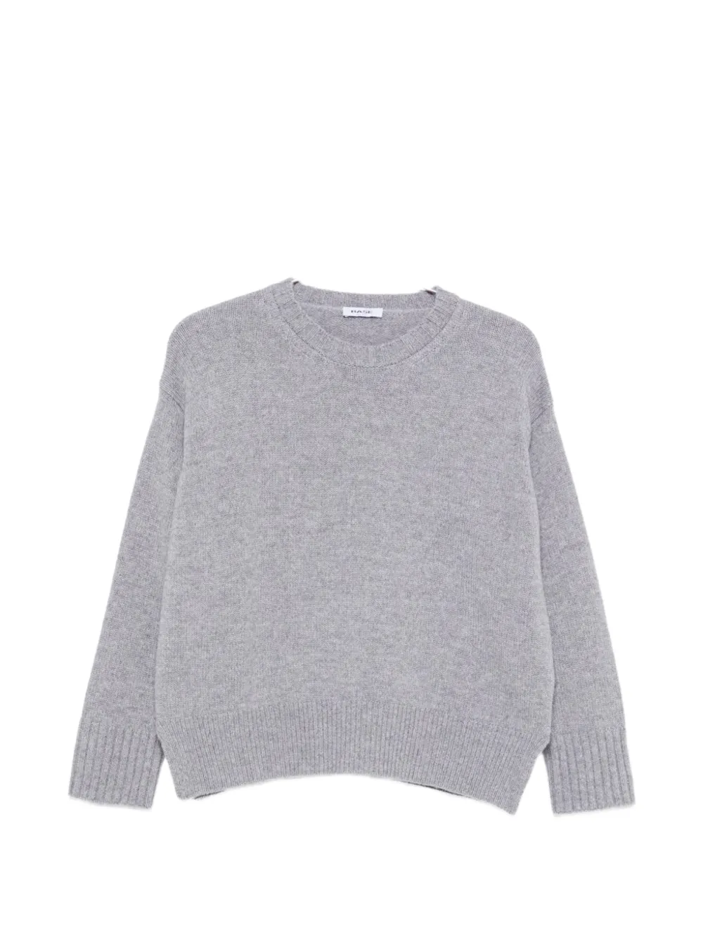 Base Milano crew-neck sweater - Grigio