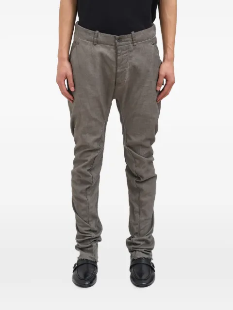 Masnada slim-fit panelled trousers