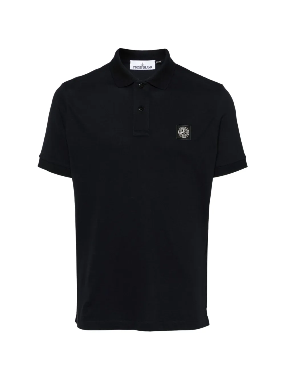 Stone Island slim-fit cotton pique polo shirt