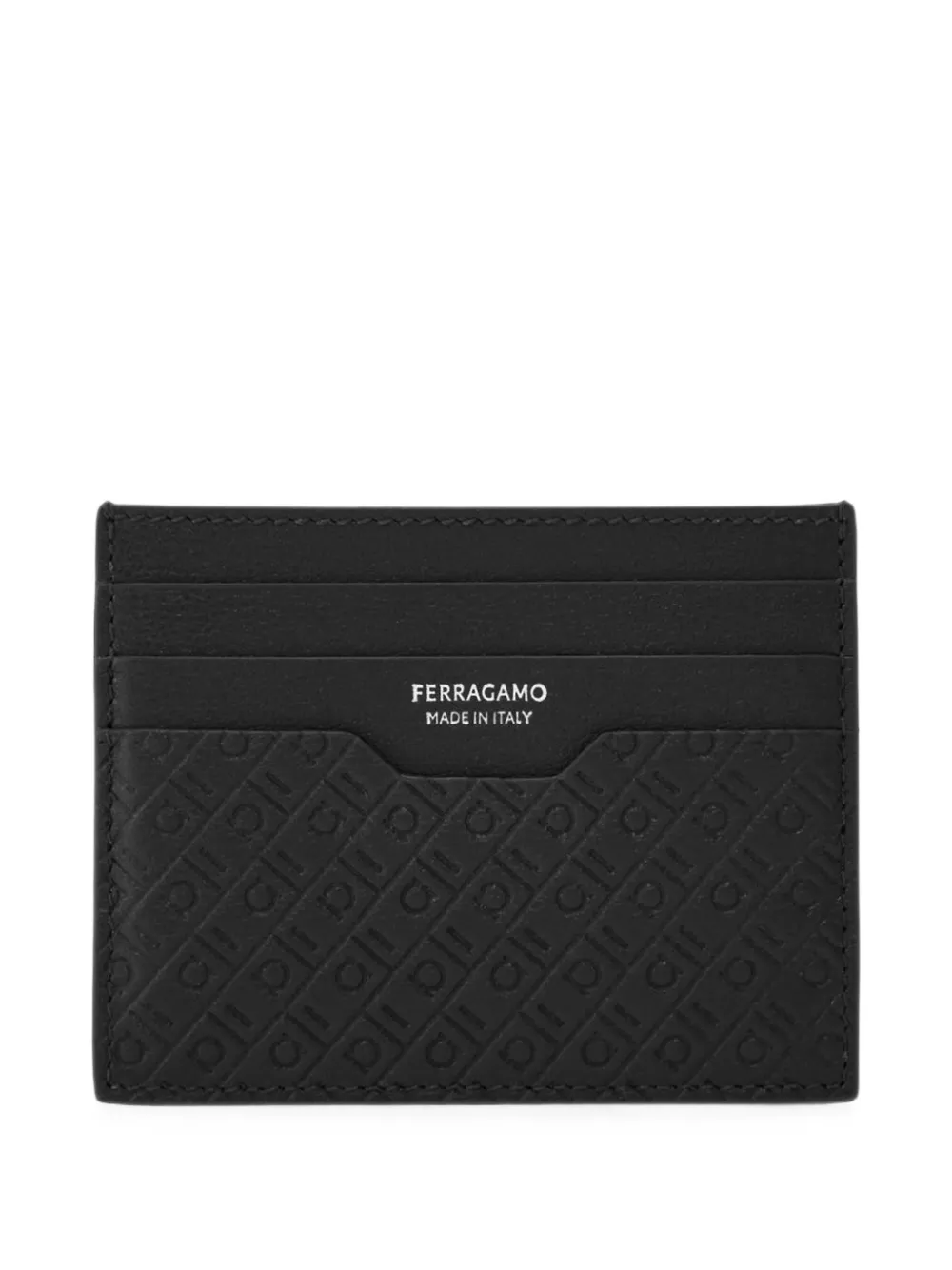 Ferragamo monogram credit card holder
