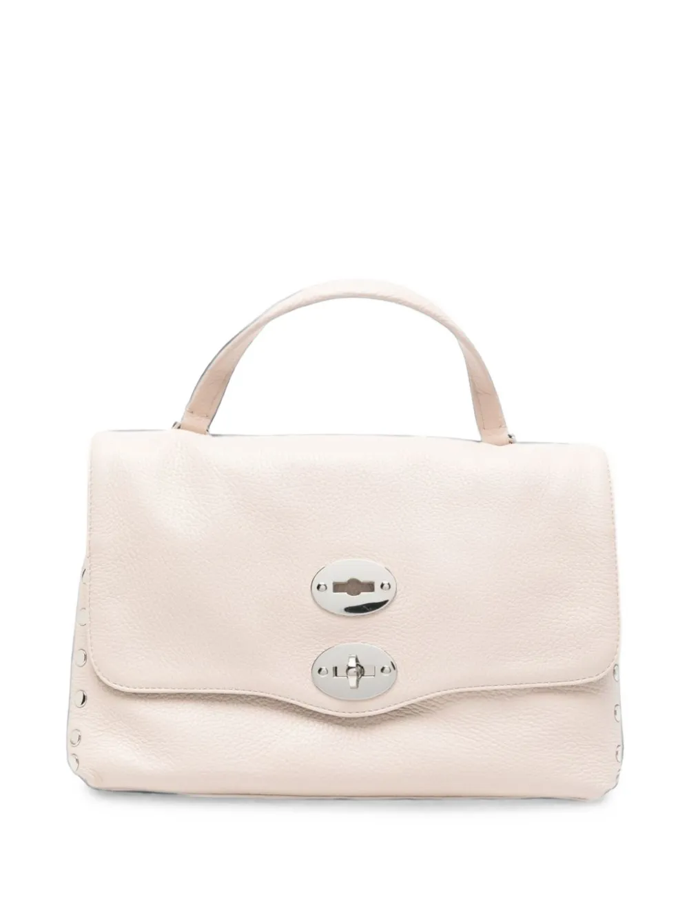 Zanellato S Postina Daily leather tote bag - Bianco