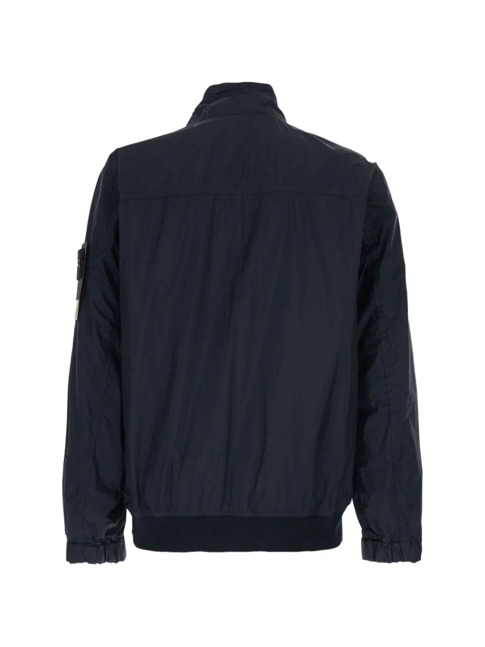 Stone Island Crinkle Reps NY jack met rits Blauw