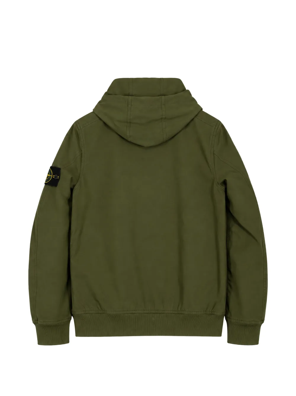 Stone Island Junior Jack met patch Groen