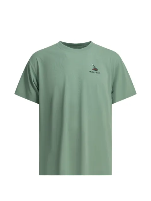 Montbell logo-print graphic-print T-shirt
