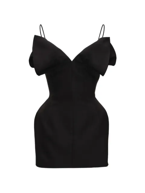 Magda Butrym robe-corset courte à col v