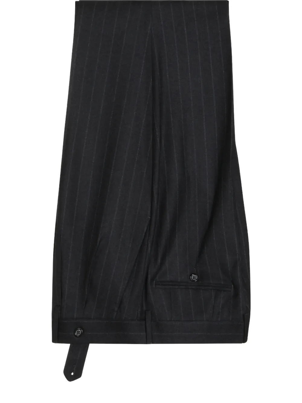Canali Pak met krijtstreep Grijs