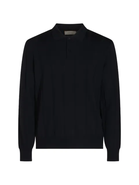 Canali ribbed-knit long-sleeve sweater