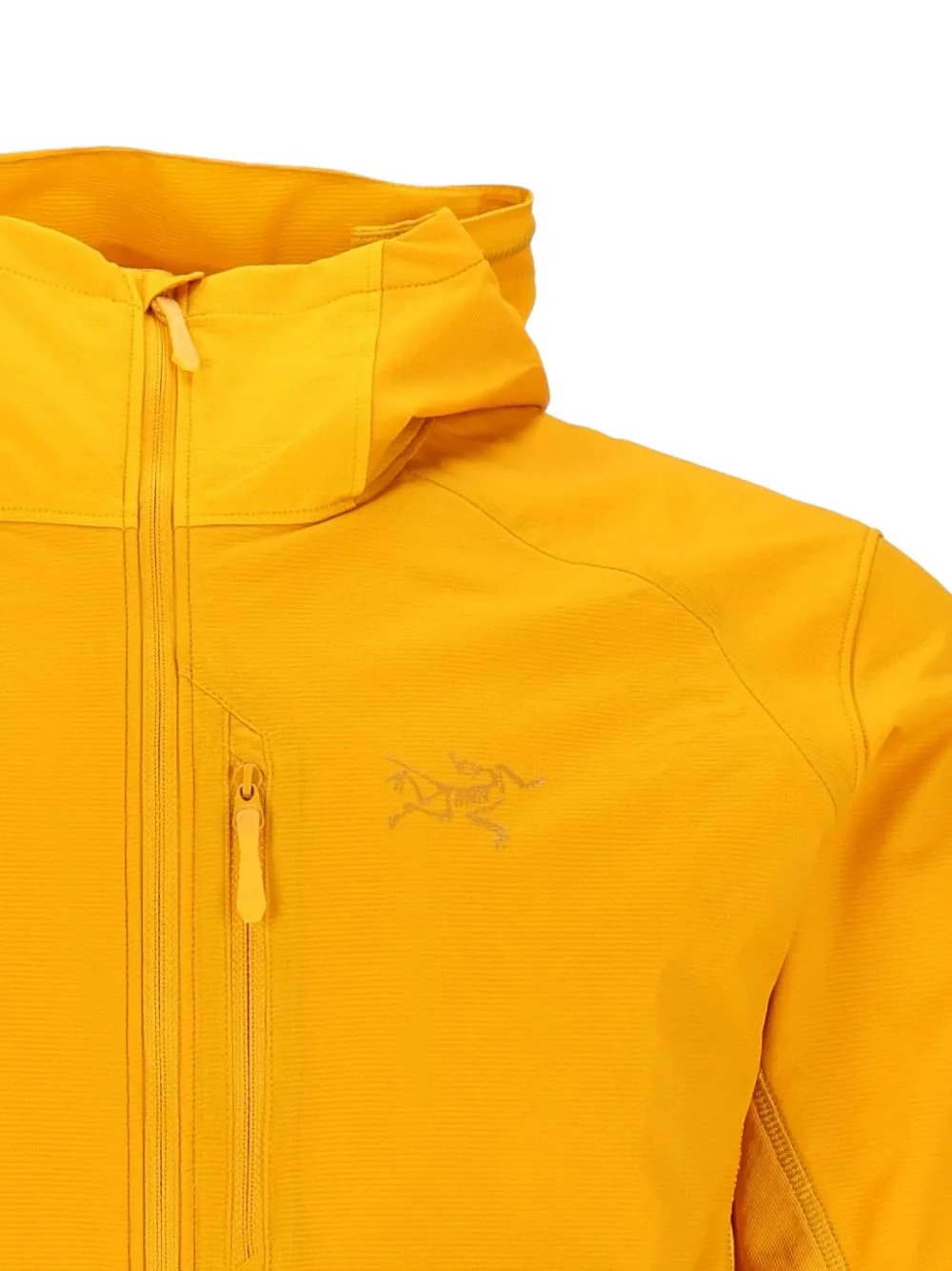 Arc'teryx Delta Hybrid hoodie met rits Geel