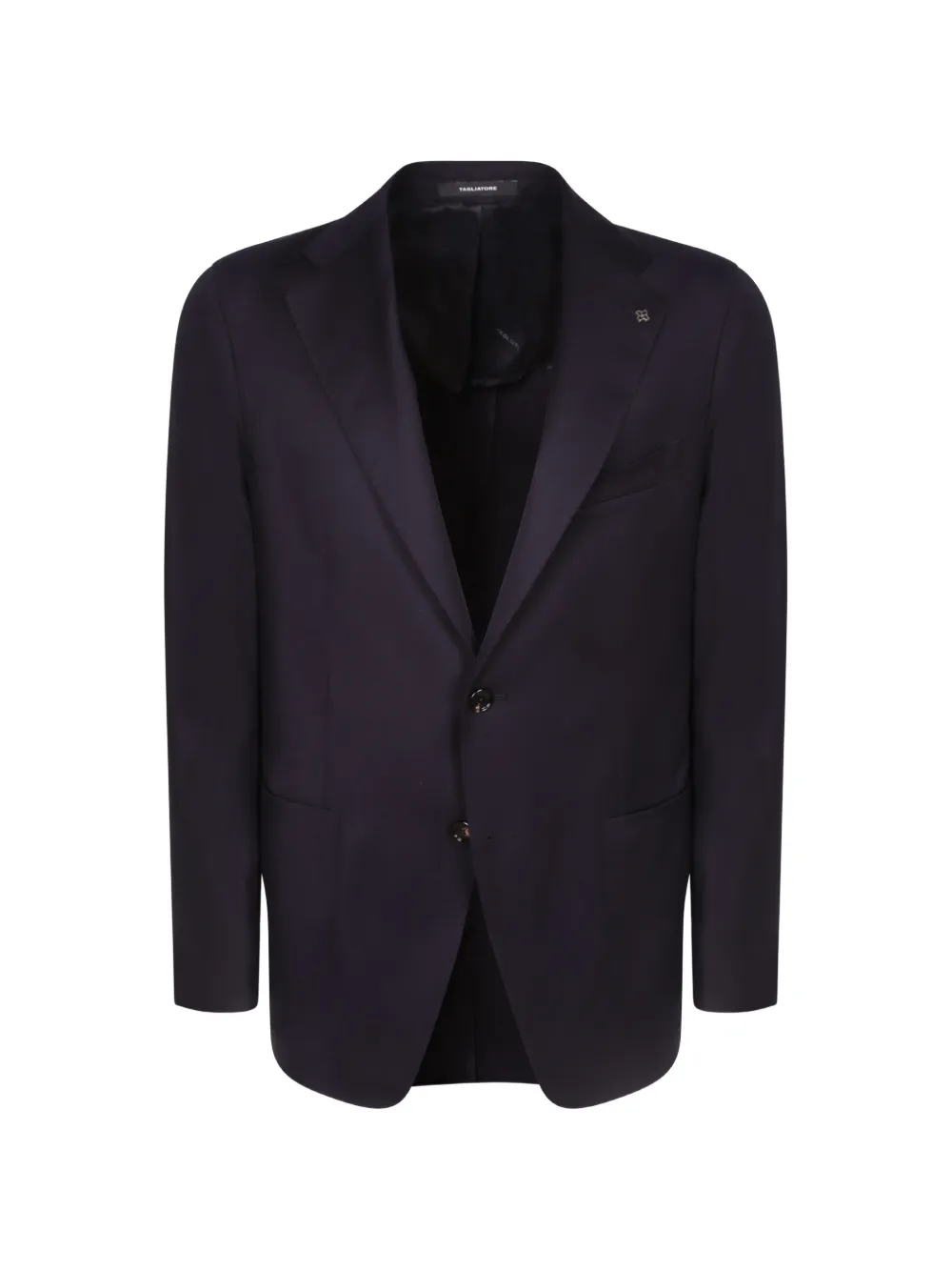 Tagliatore notch-lapel single-breasted jacket - Bleu