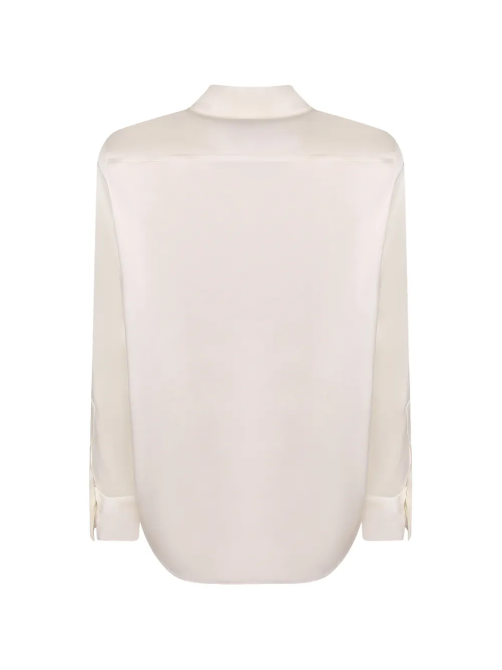 Blanca Vita Blouse met satijnen afwerking Wit