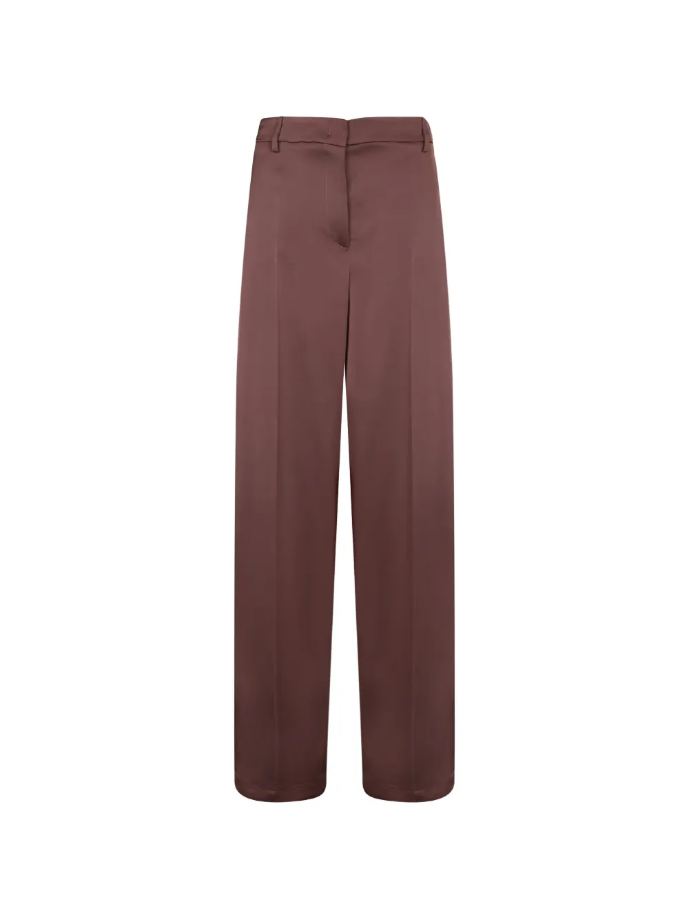 Blanca Vita pantalon de costume à plis marqués - Marron Blanca Vita pantalon de costume à plis marqués - Marron
