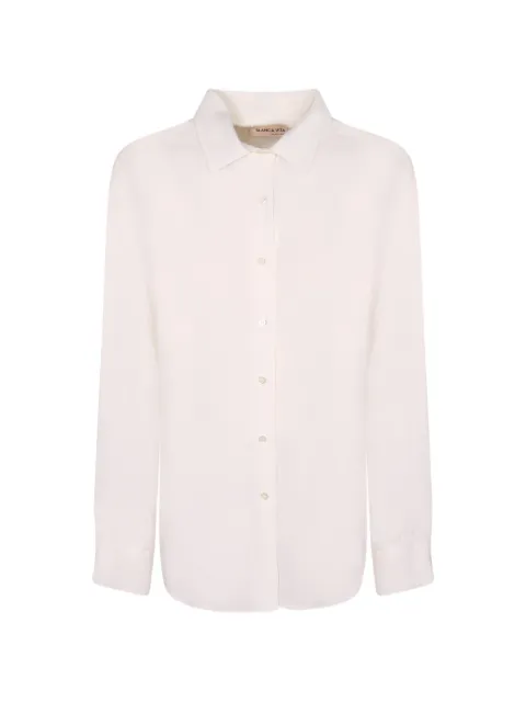 Blanca Vita button-up long-sleeved shirt