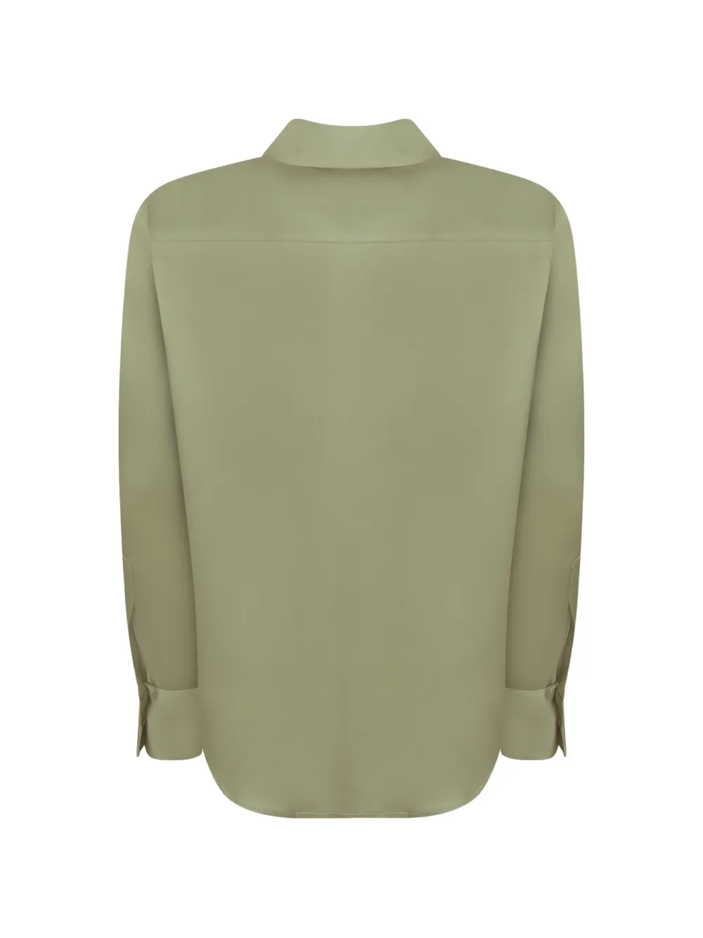 Blanca Vita Blouse met satijnen afwerking Groen