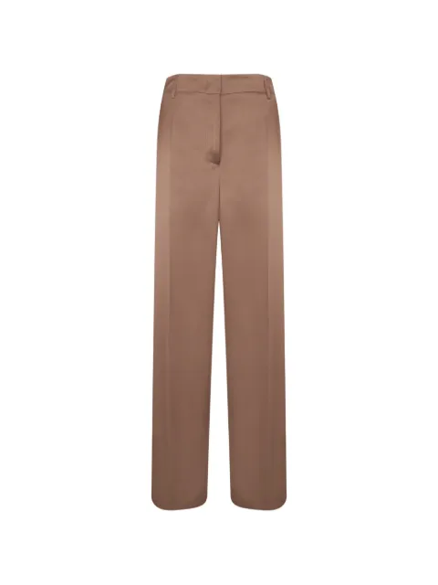 Blanca Vita satin-finish palazzo pants