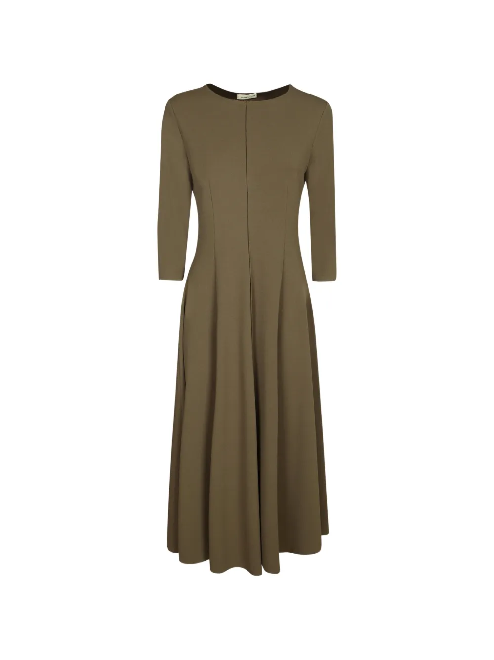 Blanca Vita robe mi-longue à manches trois-quarts - Vert Blanca Vita robe mi-longue à manches trois-quarts - Vert