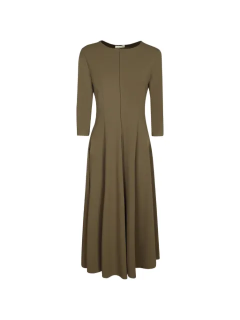 Blanca Vita robe mi-longue à manches trois-quarts