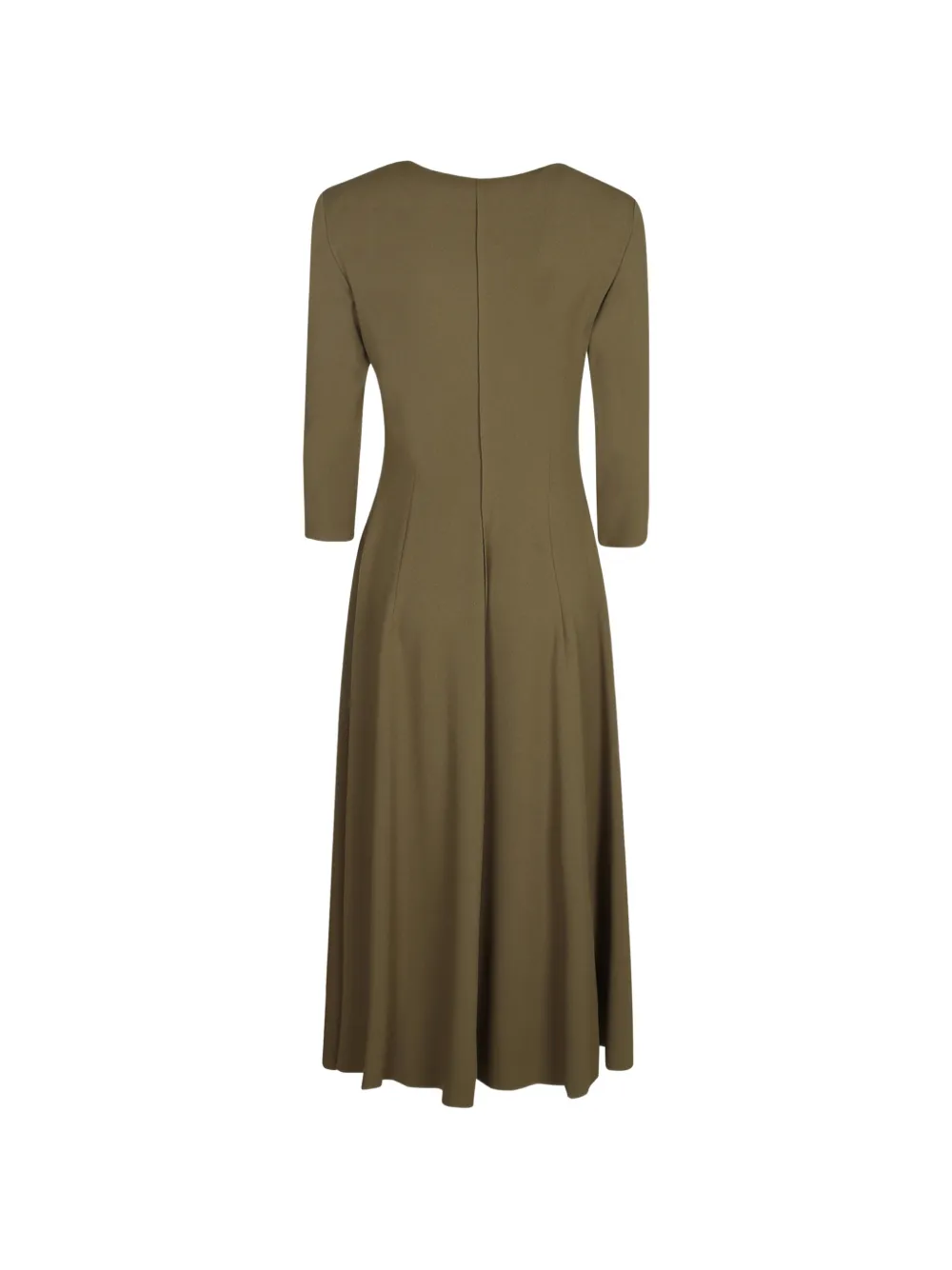 Blanca Vita Mini-jurk met cropped mouwen Groen