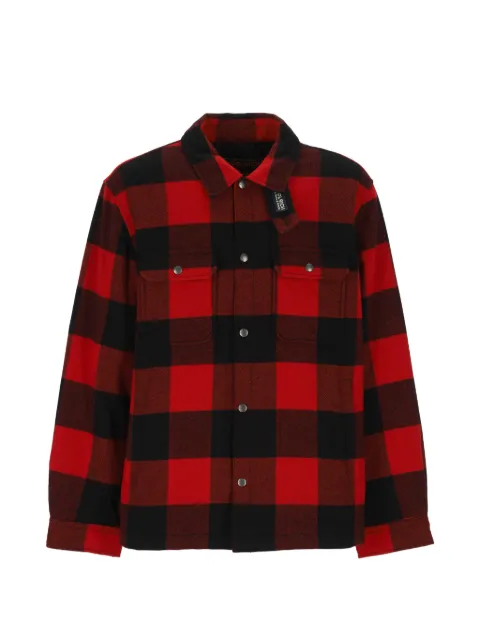 Woolrich check-pattern shirt jacket