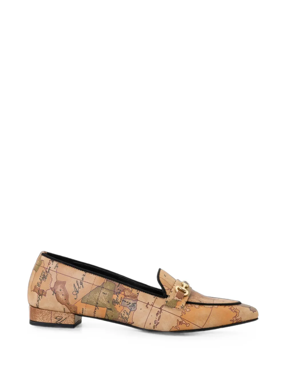 ALVIERO MARTINI 1° CLASSE geo classic horsebit loafers