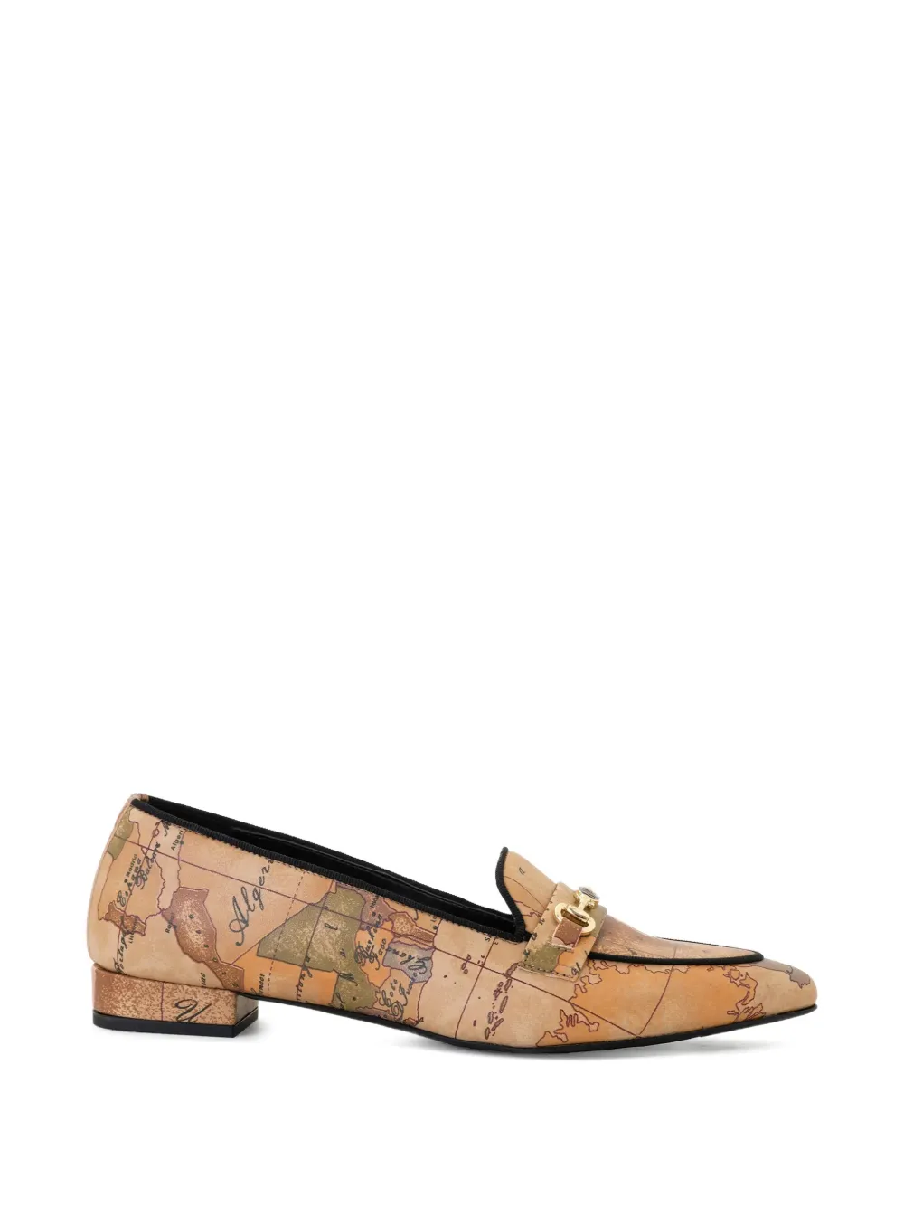 ALVIERO MARTINI 1° CLASSE geo classic horsebit loafers - Marrone
