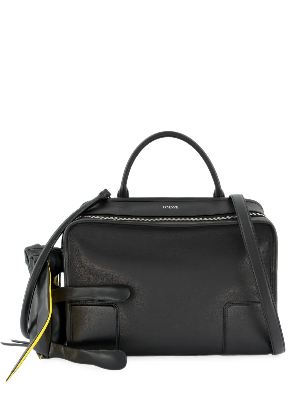 LOEWE x Cosima Von Bonin large Amazona 180 Lazy Dog leather tote bag