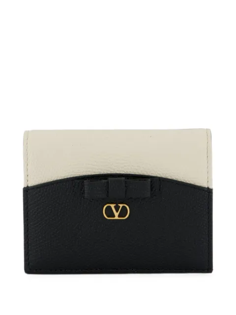 Valentino Garavani VLogo Signature bow wallet