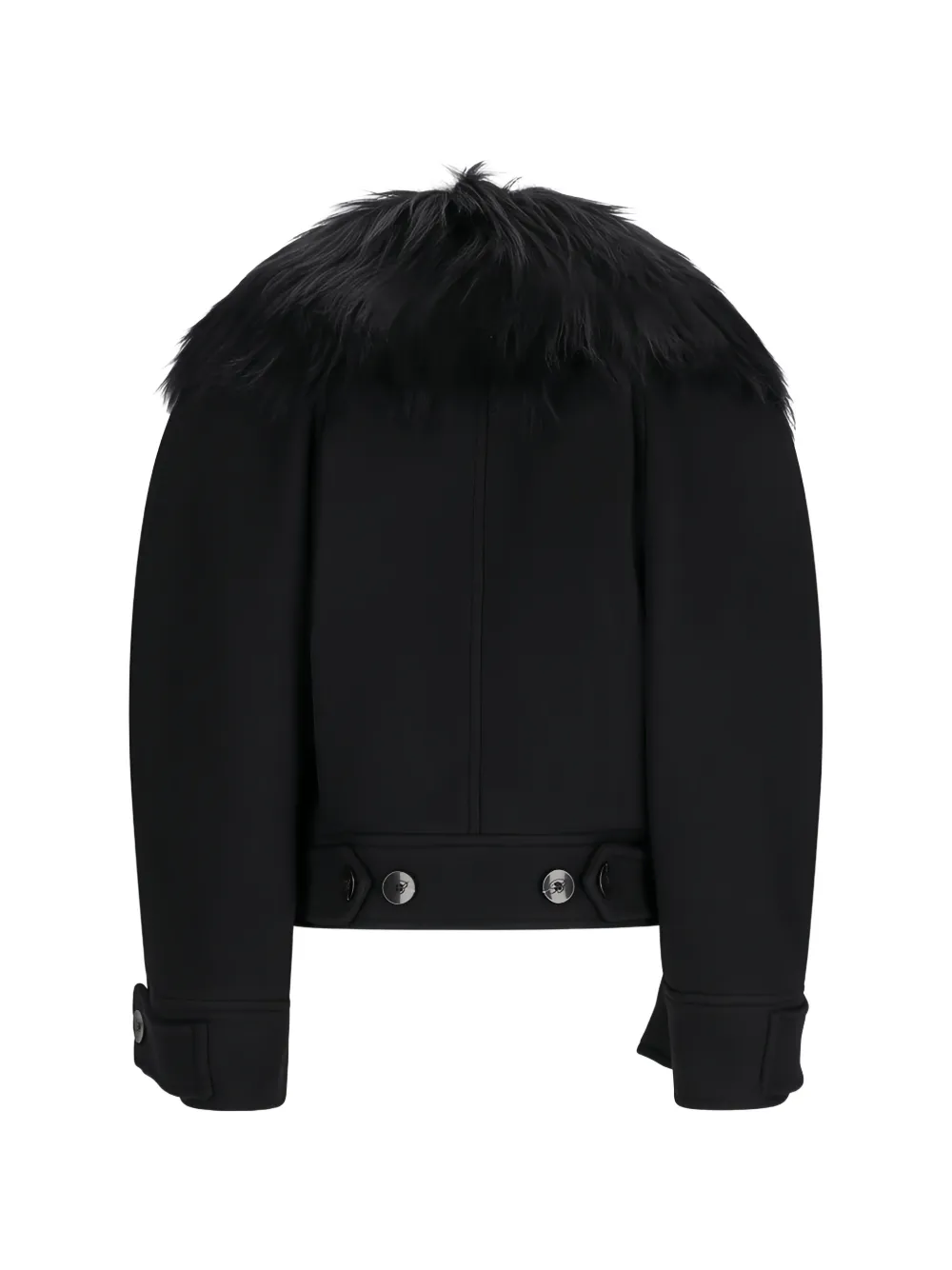 Blumarine double-breasted fastening jacket Zwart