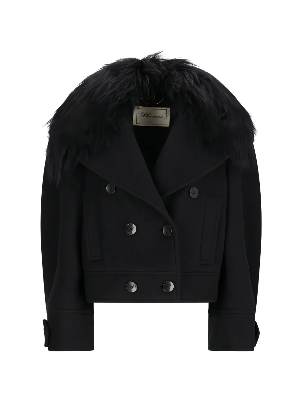 Blumarine double-breasted fastening jacket